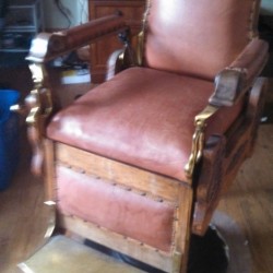 Barber Chair Side view